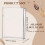2 Pcs Acrylic Shadow Boxes Display Cases, Shadow Box DIY Frame Clear Acrylic Display Cases Wedding Memory Dried Flower 6