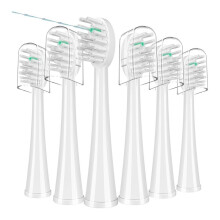 6 Stuks Vervangende Borstels voor Sonic-Fusion 2.0 Flossing Tandenborstel (SF-03/SF-04) en Sonic-Fusion Flossing