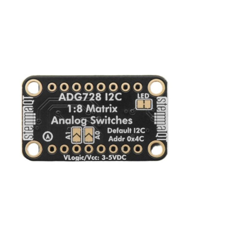 ADG728 I2C 1:8 Matrix Analog  Module 3-5V  Module Stemma 1