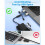 Card Reader Hub 3in1 Multi Memory Card with USB, USB-C +  + USB 3.0 /TF/CF/Micro-/XD/MS Card Adapter 6
