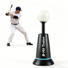 Pitcher-Free Baseball Batting Trainer,Includes Launch Balls,Practice Equipment Suitable for Teenager 3- Pack