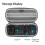 for  Osmo Pocket 4P Storage Bag Shock Absorption Drop Storage Case for  Pocket 4P Protector Accessories 4