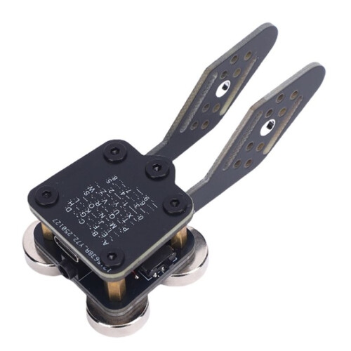 CW Keyer Automatic Trainer PCB 4 Nd Magnet Bases Double Paddle Automatic Morse Key Double Paddle Morse Key 1