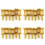 24 Roller Bridge Pull String Code Electric Guitar Saddle for Stratocaster Telecaster Electric Guitar Accessories Gold 1