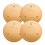 4 Pcs 4'' Bird Bath Copper Disk, 0.6mm Thick Reinforced 99.99% Pure Copper Disc Birdbath Purification Disc with Support 1