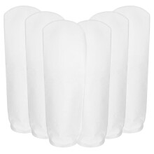 6 Pack Drain Strainer Mesh Bag Filter Bag, Filter Socks for Aquarium, Industry, Chemical, Water Liquid Filter Bags