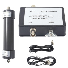Active Antenna  Whip Antenna 10 KHz - 30 MHz Kit with Connecting Cable