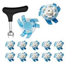 30Pcs Anti-Slip Shoe Cleat Spikes, Universal Replacement Anti Slip Training Accessories for Shoes