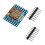 2PCS SX1278 LoRa Module 433MHZ SX1278 LoRa Module 10KM Ra-02 Wireless Module Wireless Spread Spectrum Transmission Board 2