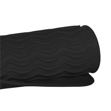 3X Hitzebeständige Reisematte Aus Schwarzem Silikon, Anti-Hitze-Pad für Haarglätter, Lockenstäbe, Bügeleisen und Andere Heiße Styling-Werkzeuge