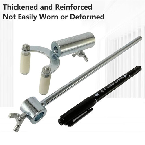 Car Wheel Eyebrow Scriber Fix Body  Tool, Auto Body  Marking Tool Set with Scale