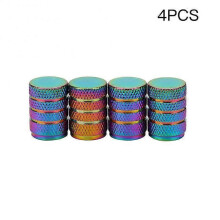 4Pcs/Set Tire Wheel Valve Cap Multicolor Fashionable Car Tire Valve Stem Caps Dust