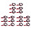 18Pcs Mechanical Endstop Limit  Press  Module for 3D Printer Makerbot Prusa Mendel Reprap Cnc  Mega 1