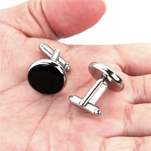 Conjunto de Abotoaduras e Abotoaduras para Camisas de Smoking Casamento Empresarial 12 Abotoaduras e 36 Abotoaduras 1