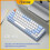 RYRA Langtu GK65 Mechanical Keyboard Wireless Gaming Wire Bluetooth 2.4g 3-mode Game 2
