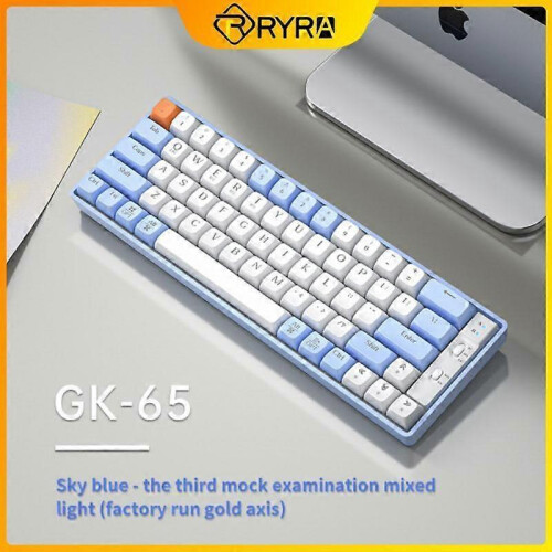 RYRA Langtu GK65 Mechanical Keyboard Wireless Gaming Wire Bluetooth 2.4g 3-mode Game 1