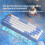 RYRA Langtu GK65 Mechanical Keyboard Wireless Gaming Wire Bluetooth 2.4g 3-mode Game 4