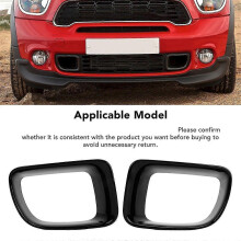 Automotive Front Grille Frame Trim Front Bumper Grille Outer Frame for R60 R61 51119803941 51119803942