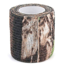 30 Roll Camouflage Tape Cling Scope Wrap Camo Stretch Bandage Self-Adhesive Tape for Camping Hunting Bike Telescope