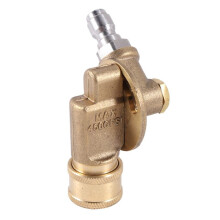 2X 4500PSI ZłąCze Obrotowe 1/4 Cal Szybkie PołąCzenie do Myjki CiśNieniowej Adapter do Czyszczenia Rynien 240 Stopni 7 BiegóW