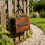 Rustic Wrought Iron Handbag Planter, Rustic Metal Yard Art Decor Pot 6