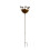 Rustic Eight- Bird Feeder Gaeden Stake 28.3'' Rustic Metal Yard Art Decor 2