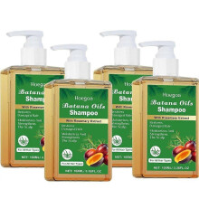 (4pcs) Batana Oil Shampoo Hair Strengthens Anti Loss Restore Damaged Split Hair Scalp Cleansing Dandruff Control Hair Growth Shampoo