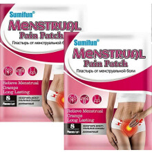 (2pcs) Period Pain Relief Menstrual Pain Relief Patches Dysmenorrheal Herbal Warm Patch