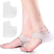 Semelles rehaussantes pour chaussures, rehausseurs de talon invisibles de 2,5 cm pour une surélévation discrète.