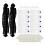 Main Brush Side Brush Roller Hepa Filter Mop Rag Cloth Replacement 1