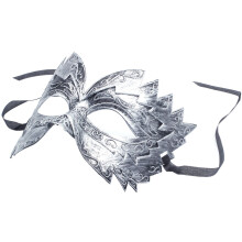 1 pcs Men's Masquerade Mask Masks Stag Party Fancy Dress Venetian Eye Face Sawtooth Carved Silver