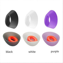 8er-Pack Ersatz-Ohrstöpsel für Bluetooth-In-Ear-Kopfhörer, weiche Silikon-Ohrstöpsel, bequemer Sitz, Schwarz
