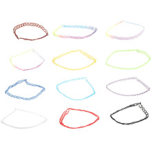 12 Stück Tattoo Halskette Stretch Gothic Tattoo Henna elastische Halskette Set
