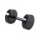 Earrings Steel False Spreader Black 6mm 7