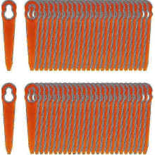 Ersatz-Trimmerklingen, 100 PolyCut 2-2 und 3-2 strapazierfähige Rasentrimmerfäden für die Rasenpflege