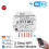 Tuya WiFi Smart Blind Curtain Switch,Smart Home 2 Gang Electric Roller Shutter Remote 1
