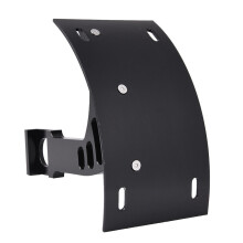Suporte de Placa Curva de Motocicleta para YZF R1 YZF R6S 1998-2003 Suporte de Placa de LicençA de Montagem Lateral, Preto