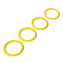 AcessóRios Internos de Anel de VentilaçãO de Ar Condicionado para JL JLU e Gladiator JT 2018-2021 (Amarelo)