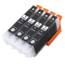 zwarte inktcartridges compatibel met de Epson T2431 24XL-serie, niet-OEM-vervanging voor thuis- en kantoorprinters