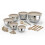 31Pcs Stainless Steel Mixing Bowl Set with Lids Nesting Prep Salad Baking 1
