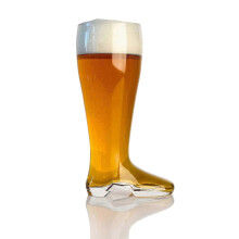 2-liter Oktoberfest bierpul in de vorm van een laars, perfect voor feestelijke gelegenheden, gezellig samenzijn en feestjes.