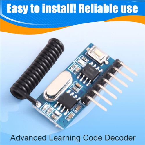 10pcs RF Receiver Module 315 MHz with 4CH Output and Learning Code Decoder for Remote Controls Encoding 2
