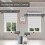 Tuya WiFi Smart Blind Curtain Switch,Smart Home 2 Gang Electric Roller Shutter Remote 5
