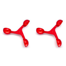 2X Anemometer Wind Speed Output Anemometer Anemometer Aluminum Alloy Wind Speed Calculator with Three-Cup Type
