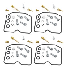 Motorcycle Carburetor Repair Kit Motorcycle Carburetor Piston Float Gasket Kit for GPZ400R ZX400