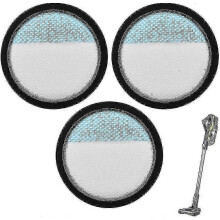 3 Pcs Washable Filter for Ryobi 18v Cordless Stick Vacuum - Replacement Parts Banmo