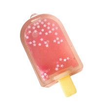 Simulatie ijslolly met glittereffect, sensorisch speelgoed voor zomerfeestjes, cadeau en thuisspelen.