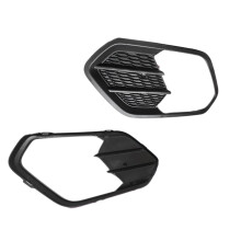 1Pair Car Front Fog Light Lamp Cover Bumper Fog Light Lamp Grille for Escape 2017-2019