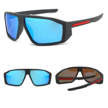 Gafas de sol europeas personalizadas estilo Y2K, resistentes al viento y con protección UV para fotografía urbana y de moda.