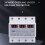 Three Phase Adjustable Over And Under Voltage Protector Automatic Protective Device Reset 63a 380v 5